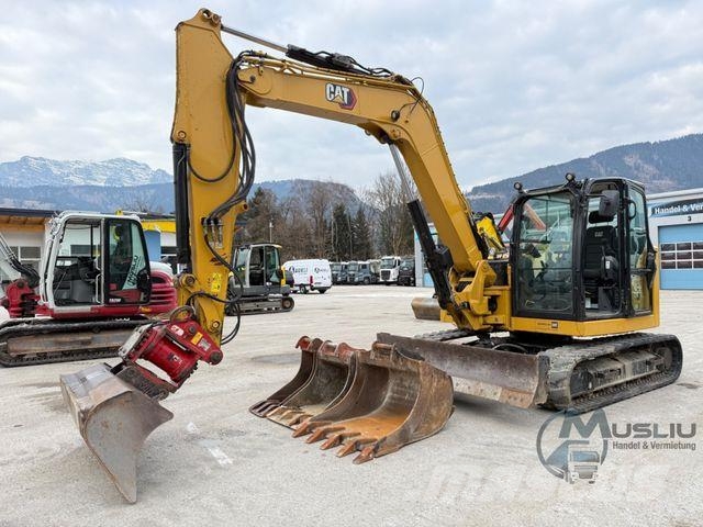 CAT 308CR 07A Powertilt 3x Löffeln Hammerleitung Lánctalpas kotrók