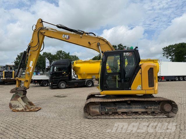 CAT 315 GC, Hydr. S.W.S., Klima, Tieflöffel, Hammer Excavadoras de cadenas