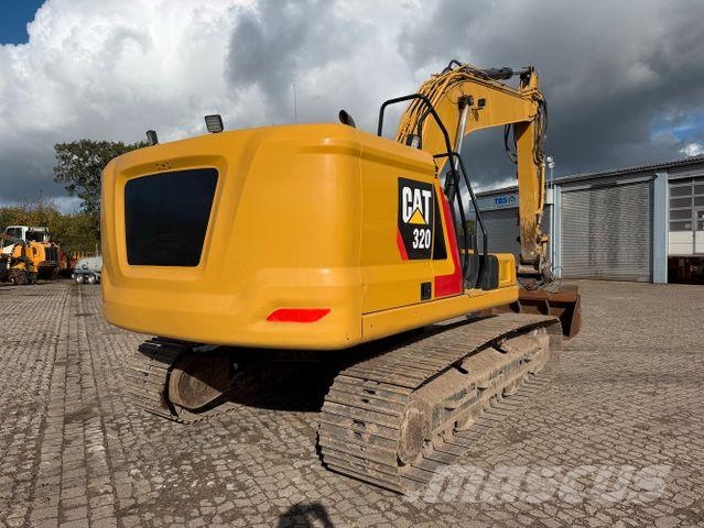 CAT 320-GC , Schnellwechsler, Greifer/Hammer, Kamera Gravemaskiner på larvebånd