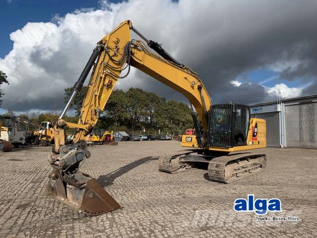CAT 320, Schnellwechsler, Greifer/Hammer, NewGen. Raupenbagger