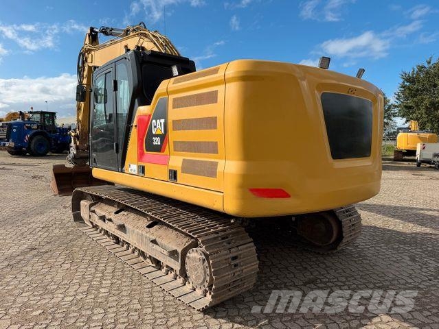 CAT 320, Schnellwechsler, Greifer/Hammer, NewGen. Raupenbagger