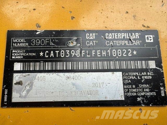 CAT 390FL **BJ2017* 18000H/ZSA/Hammerltg/EPA/GPS*TOP Gravemaskiner på larvebånd