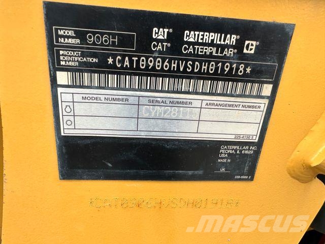 CAT 906H Ratiniai ekskavatoriai