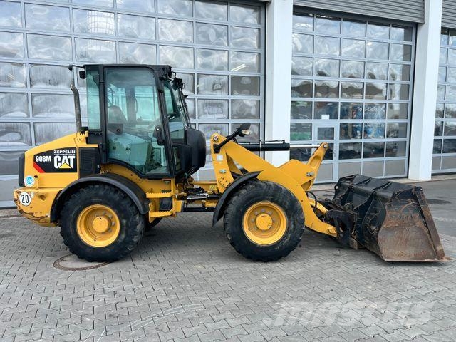 CAT 908M / 2.997h / Gabel / Schaufel لوادر بعجل