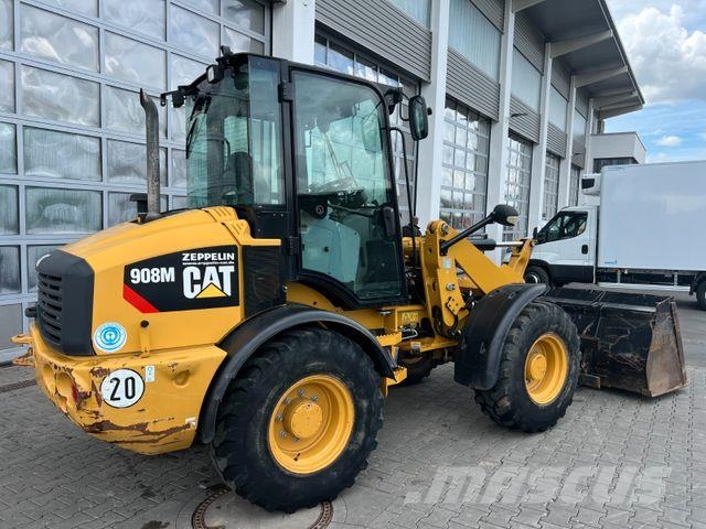 CAT 908M / 2.997h / Gabel / Schaufel لوادر بعجل