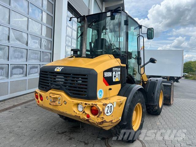 CAT 908M / 2.997h / Gabel / Schaufel لوادر بعجل
