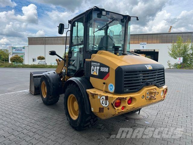 CAT 908M / 2.997h / Gabel / Schaufel لوادر بعجل