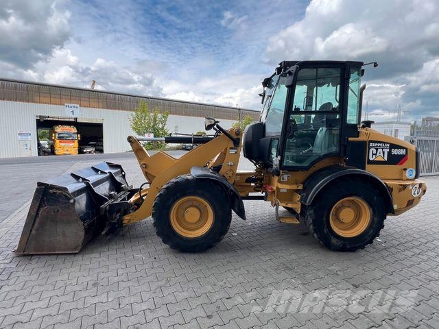 CAT 908M / 2.997h / Gabel / Schaufel لوادر بعجل