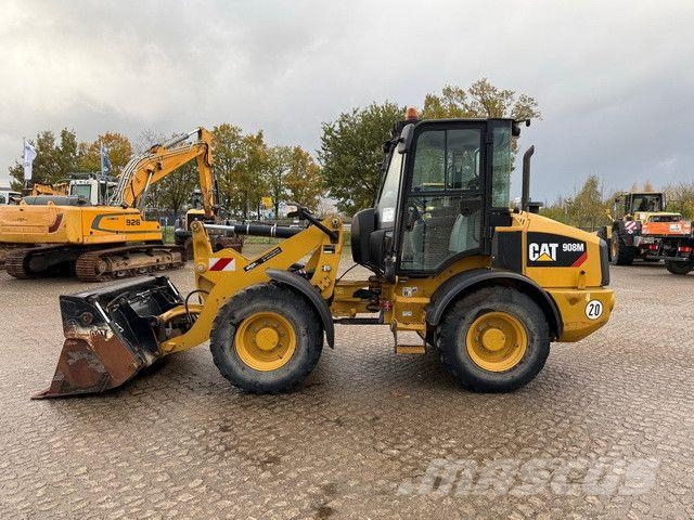 CAT 908M, 4+1 Schaufel, Palettengabel, wenig Std. Hjullastere