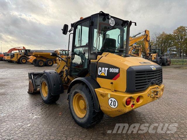 CAT 908M, 4+1 Schaufel, Palettengabel, wenig Std. Hjullastere