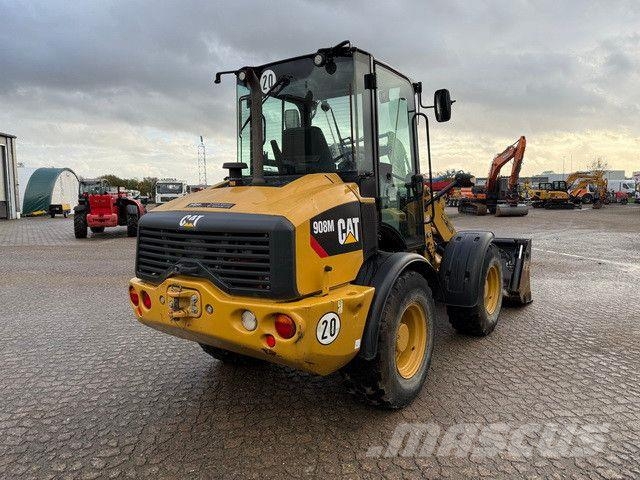 CAT 908M, 4+1 Schaufel, Palettengabel, wenig Std. Hjullastere