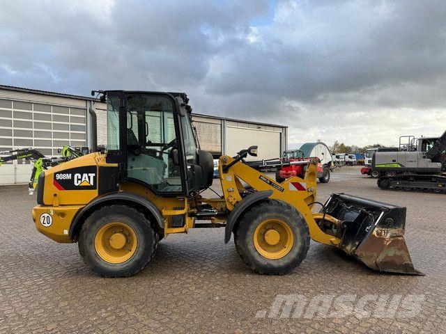 CAT 908M, 4+1 Schaufel, Palettengabel, wenig Std. Hjullastere