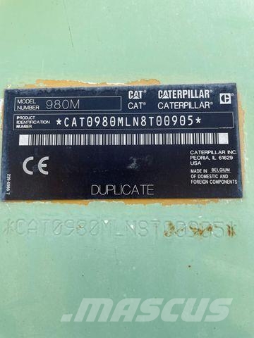 CAT 980 M Ładowarki kołowe