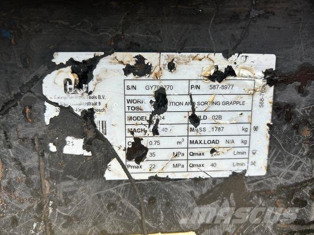 CAT G 324 / Oil Quick OQ 70-55 / Sortier Greifer Sonstige Baumaschinen