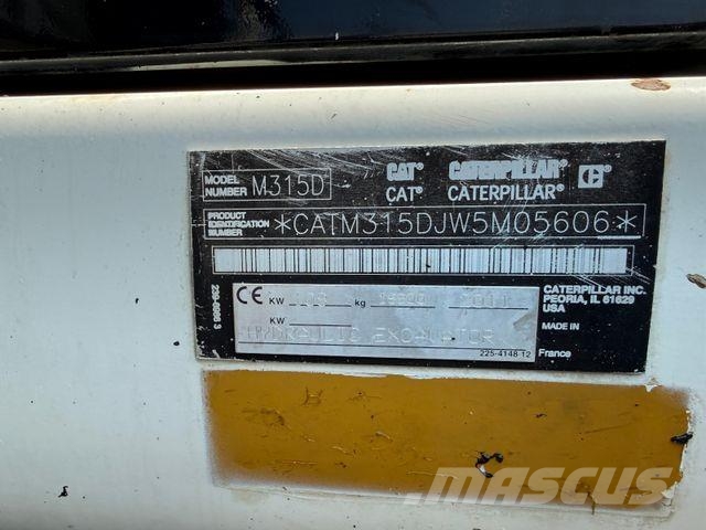 CAT M315D mit Powertilt حفارات بعجل