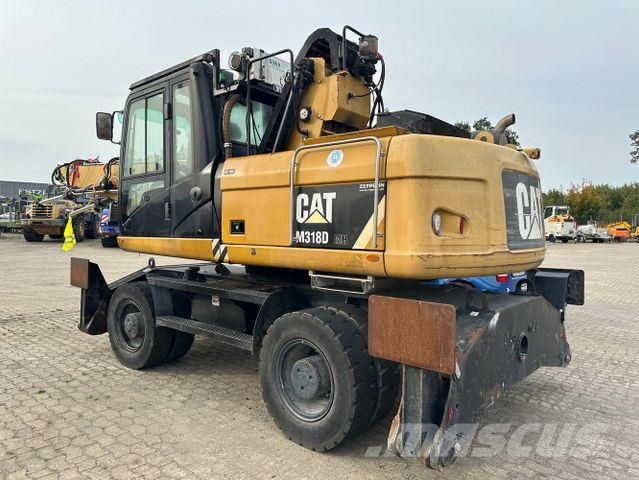 CAT M318D MH, Umschlagbagger, Greifer, Kabine hydr. Wielgraafmachines