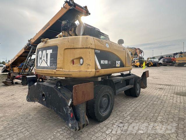 CAT M318D MH, Umschlagbagger, Greifer, Kabine hydr. Wielgraafmachines