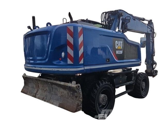 CAT M320F, OQ S.W.S, Leica, AC, ZSA,Greifer + Hammer Escavatori gommati