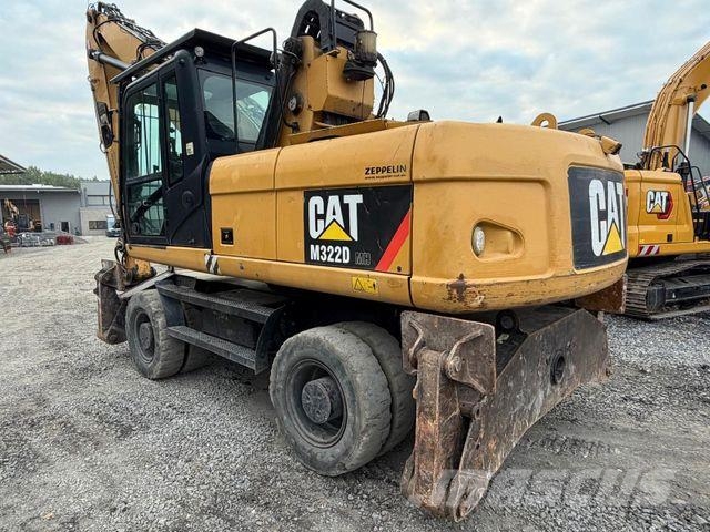 CAT M322D Hjulgravere
