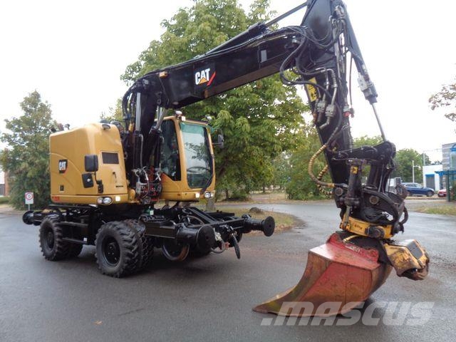 CAT M323 ZW RAIL mit Encon Tiltrotator Wielgraafmachines