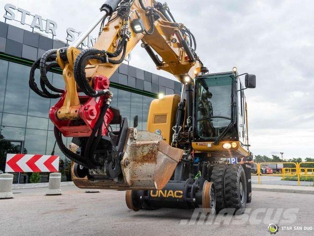 CAT UNAC 22 TRR CAT Excavator Railway Zwei Wege Masc Wielgraafmachines