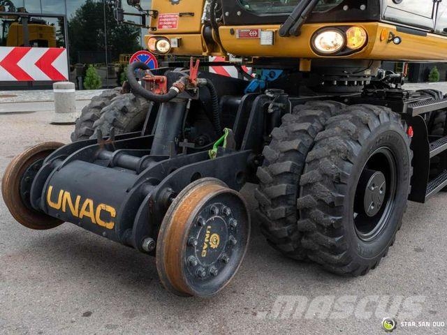 CAT UNAC 22 TRR CAT Excavator Railway Zwei Wege Masc Wielgraafmachines