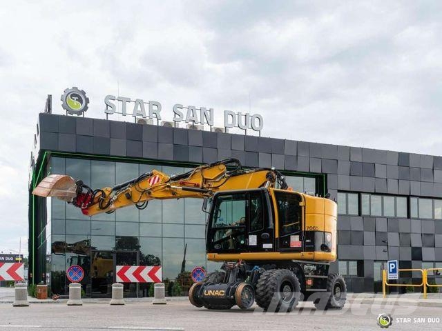 CAT UNAC 22 TRR CAT Excavator Railway Zwei Wege Masc Wielgraafmachines