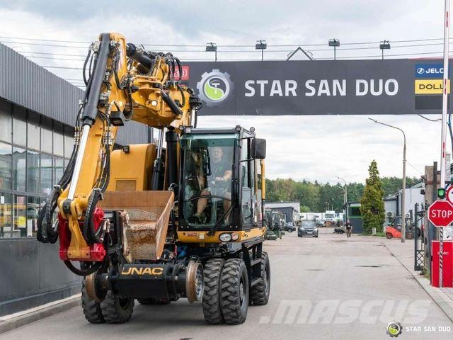 CAT UNAC 22 TRR CAT Excavator Railway Zwei Wege Masc Wielgraafmachines