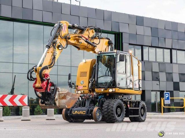 CAT UNAC 22 TRR CAT Excavator Railway Zwei Wege Masc Wielgraafmachines