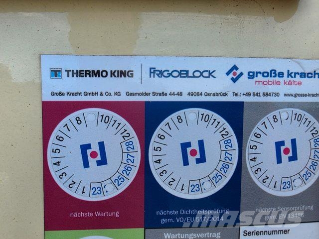 Chereau ISF Thermo King 1200 مقطورات بدرجة حرارة قابلة للضبط