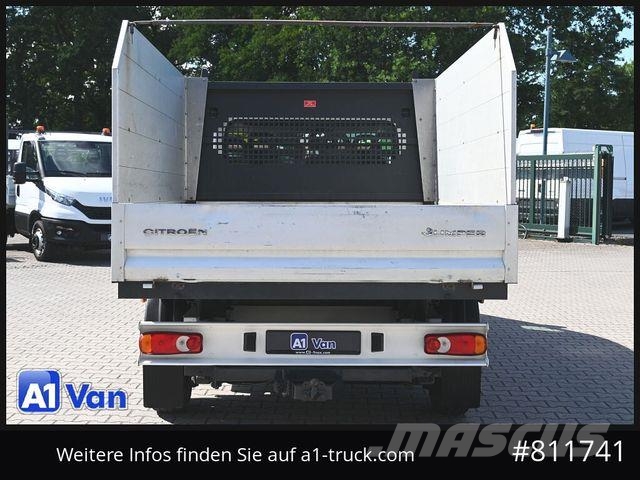Citroën Jumper Pritsche Doka, AHK, 7-Sitzer Caja abierta/laterales abatibles