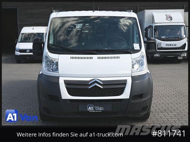 Citroën Jumper Pritsche Doka, AHK, 7-Sitzer Caja abierta/laterales abatibles