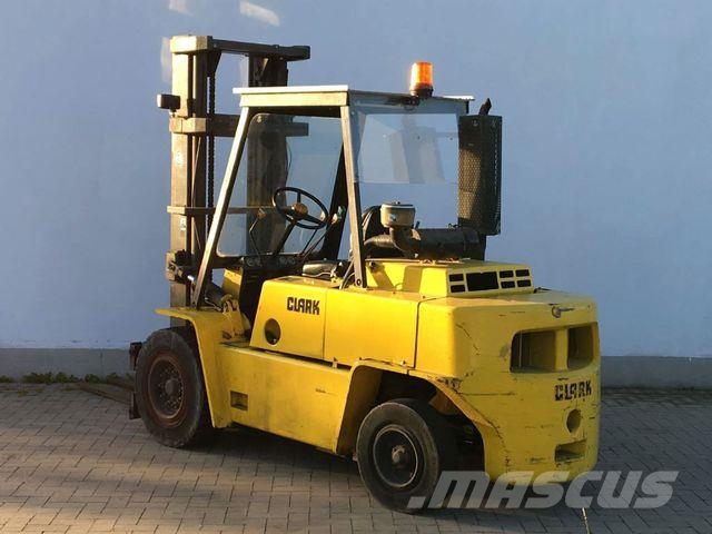 Clark C500Y80 Diesel Hubkraft 4,6 To Hubhöhe 3,84 Metr Diesel heftrucks