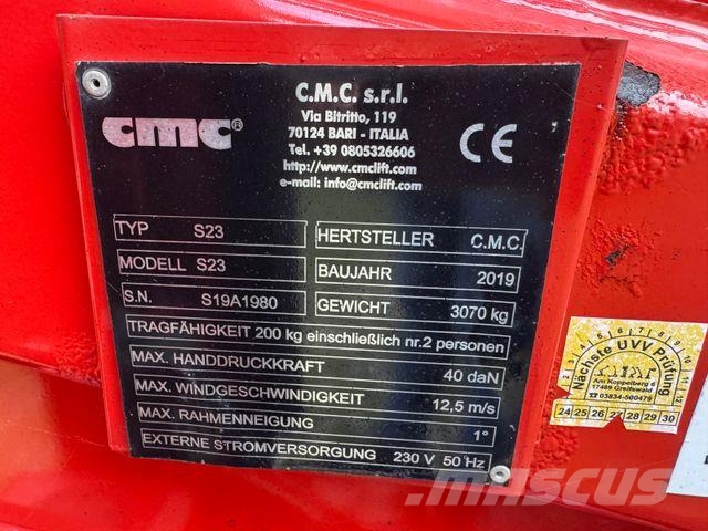 CMC S23 Zglobne podizne platforme