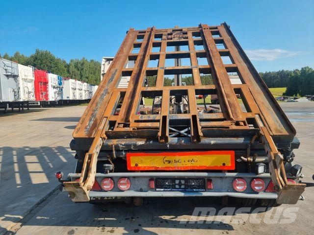 CMT Roll-off trailer Tipper 2014 year Skeletal trailers