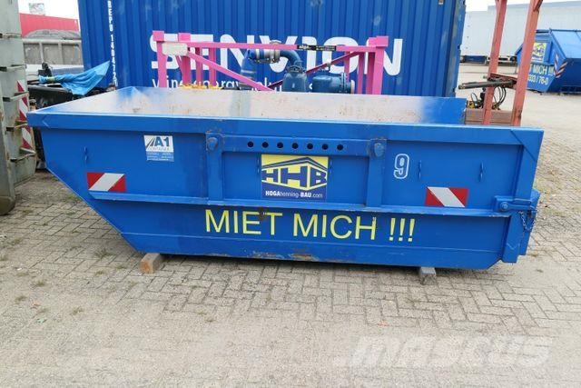 Container 5 m³, Heckklappe, Absetzmulde Razstavljivi tovornjaki z žičnimi dvigali