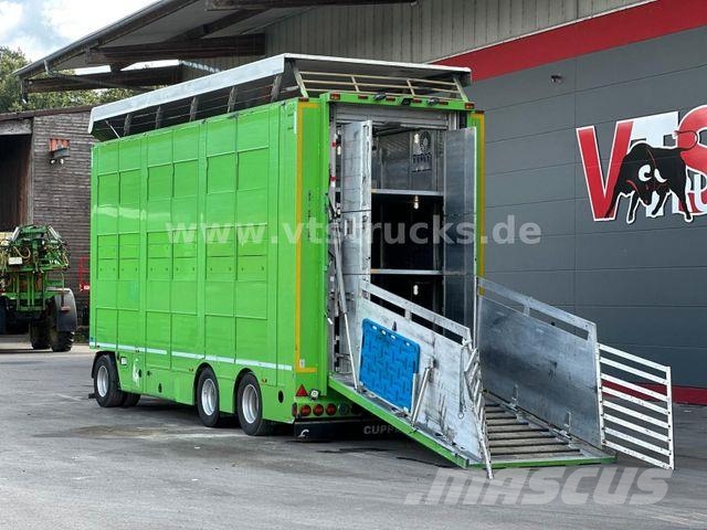 Cuppers LVA 09-16 AL 3-Stock Viehanhänger, Трейлери для транспортування тварин
