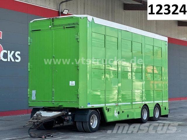 Cuppers LVA 09-16 AL 3-Stock Viehanhänger, Трейлери для транспортування тварин