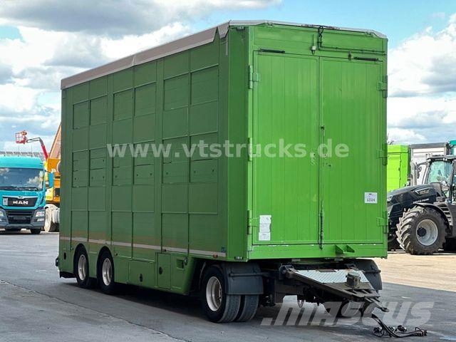 Cuppers LVA 09-16 AL 3-Stock Viehanhänger, Трейлери для транспортування тварин