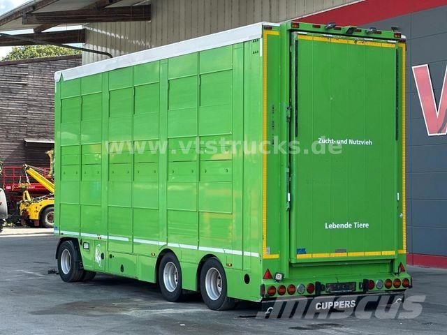 Cuppers LVA 09-16 AL 3-Stock Viehanhänger, Трейлери для транспортування тварин