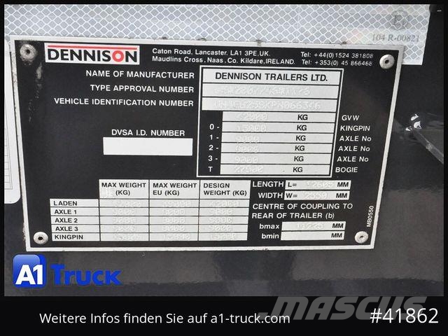 D-tec Dennison Slider Chassi Multi Poluprikolice labudice