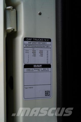 DAF 106 / 480 / E 6 / ACC / MEGA / LOW DECK / I CO Τράκτορες
