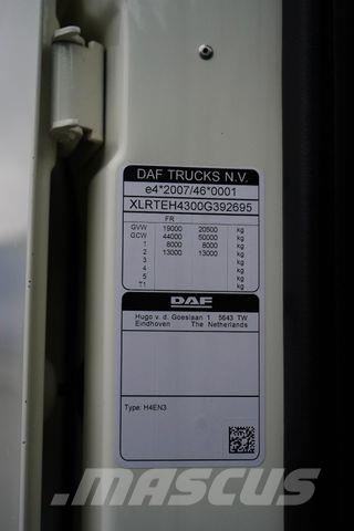 DAF / 106 / 480 / EURO 6 / ACC / SPACE CAB Tracteur routier