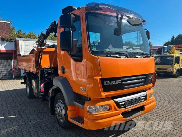 DAF 16.250LF Meiller 3-Skipper +MKG HLK106-HP Kran Sora- ja kippiautot