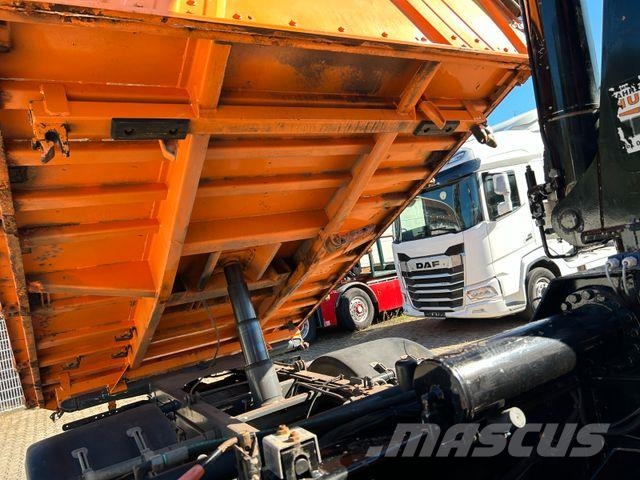 DAF 16.250LF Meiller 3-Skipper +MKG HLK106-HP Kran Sora- ja kippiautot
