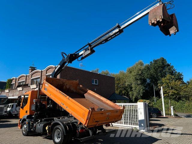 DAF 16.250LF Meiller 3-Skipper +MKG HLK106-HP Kran Sora- ja kippiautot
