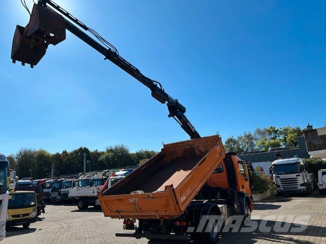 DAF 16.250LF Meiller 3-Skipper +MKG HLK106-HP Kran Sora- ja kippiautot