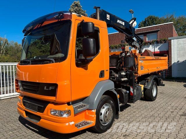 DAF 16.250LF Meiller 3-Skipper +MKG HLK106-HP Kran Sora- ja kippiautot