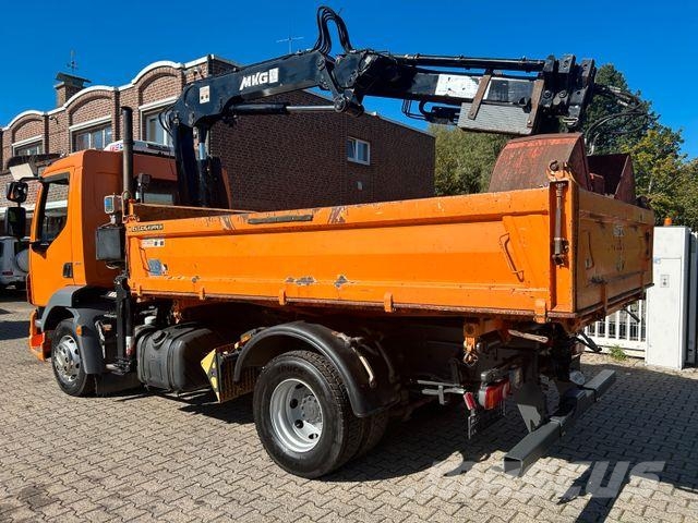 DAF 16.250LF Meiller 3-Skipper +MKG HLK106-HP Kran Sora- ja kippiautot