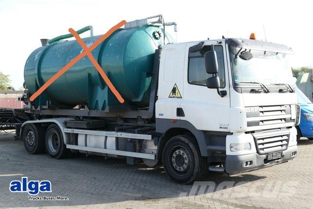 DAF 85.460 6x2, Hyvalift 20.60S, Lenk-Lift, Hydr. Camiones elevadores de gancho